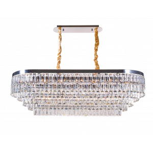 2752R/19A CHROME+CLEAR (1) Люстра (в 2-х коробках) NW