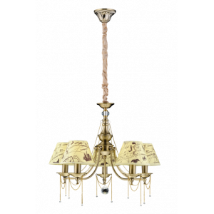 1053/5B AB (1) Люстра  NW #