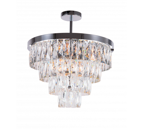 2431R/8A CHR+CL (1) Люстра NW #