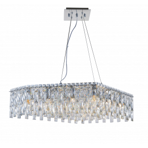 5725R/10A CHROME+CLEAR (1) Люстра NW #