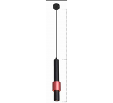 1078B+R/R BLACK+RED (1/30) Светильник