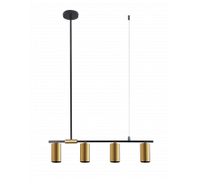 9001A-DW-4 BLACK+BRASS (1) Светильник (NW) #