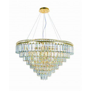 2796E/18A GOLD+CLEAR (1) Люстра (в 2-х коробках) NW #