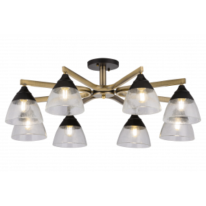 3645/8 BK+AB (1) Люстра (RL) #