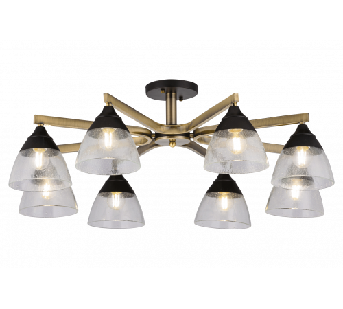 3645/8 BK+AB (1) Люстра (RL) #