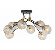 40264MD/8 MBK+AB (1) Люстра (NW)