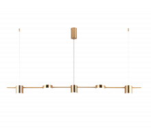 8022-DW-5 BRASS (1) Люстра (NW) #