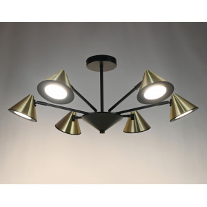 PRD-C 0775D-6 BK+GD (1) Люстра RL