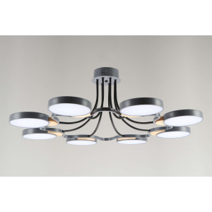 18049STD/8 GY+BK (1) Люстра NW #