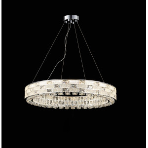 E75-ф800*H120 CHROME (1) Люстра NW