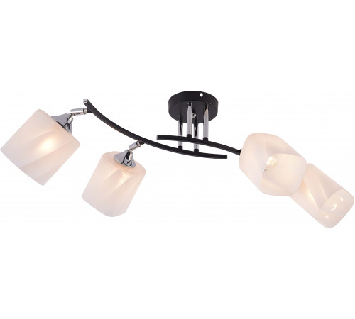 1682B-4 BK+CR (2) Люстра RL