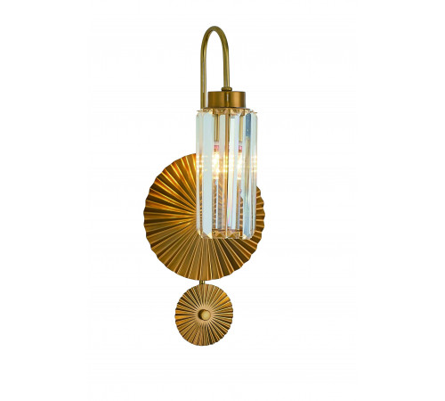 W2791P/1A PLATING BRASS+CLEAR (1) Настенный светильник NW
