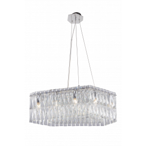 2651R/8A CHROME+SILVER+CLEAR (1) Люстра NW #