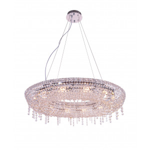2844R/12A CHROME+CLEAR (1) Люстра NW