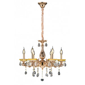 1704/6B FGD+BK (1) Люстра  NW #