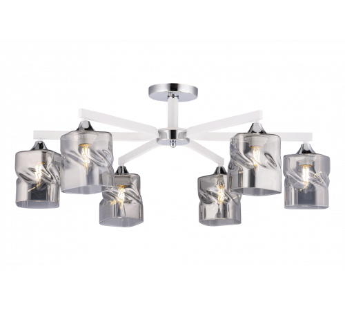 3646/6 WT+CH (1) Люстра (RL) #