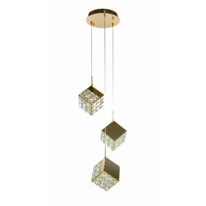 6010E/3A GOLD+CLEAR (1) Люстра NW