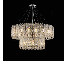 NW082-ф1000+ф600*480(1500) CHROME (1) Люстра (в 2-х коробках) NW #