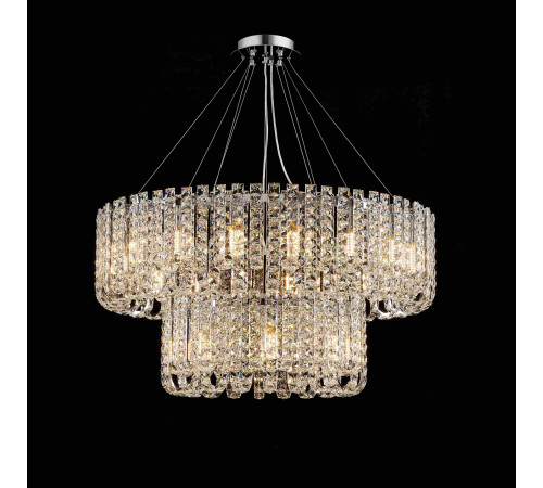 NW082-ф1000+ф600*480(1500) CHROME (1) Люстра (в 2-х коробках) NW #