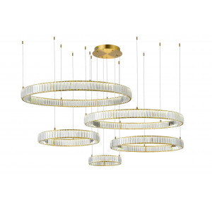 2107A-DW-40+60+80+10+12 BRASS (1) Люстра NW #