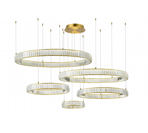 2107A-DW-40+60+80+10+12 BRASS (1) Люстра NW #