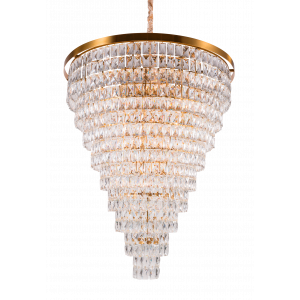 2431P/24A PT BRS (1) Люстра (в 2-х коробках) NW #