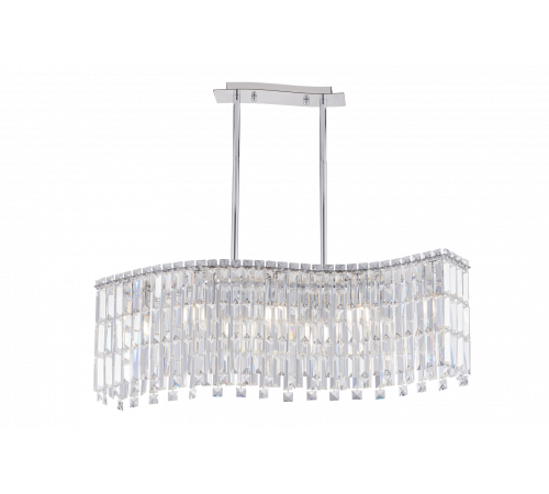 2670R/5A CHROME+CLEAR (1) Люстра NW #