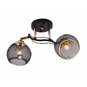 06444/2 BLACK+GOLD (4) Люстра (RL) #