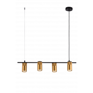 4871MDM/4 BK+BRO (1) Люстра NW #