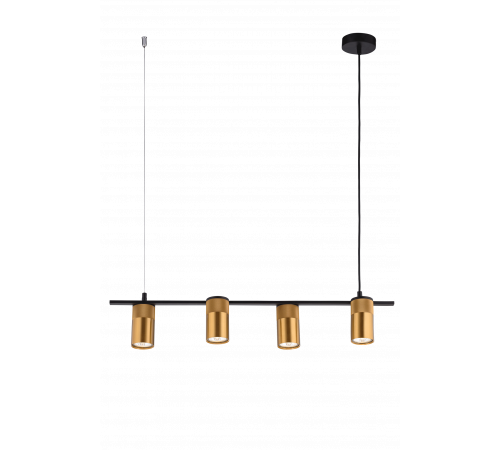 4871MDM/4 BK+BRO (1) Люстра NW #