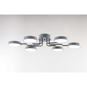 18054STD/6 GY+BK (1) Люстра NW #