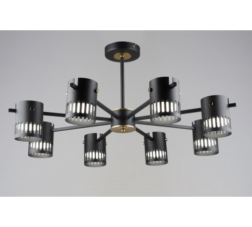 6674/8 BK+COP (1) Люстра (RL) #
