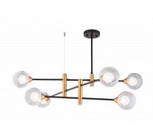 4751MDM/6 BK+BRO (1) Люстра  NW #