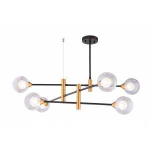 4751MDM/6 BK+BRO (1) Люстра  NW #