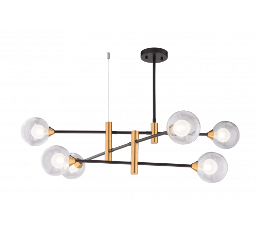 4751MDM/6 BK+BRO (1) Люстра  NW #