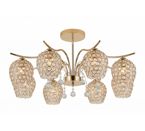 25-07645/8 GOLD (1) Люстра (RL)