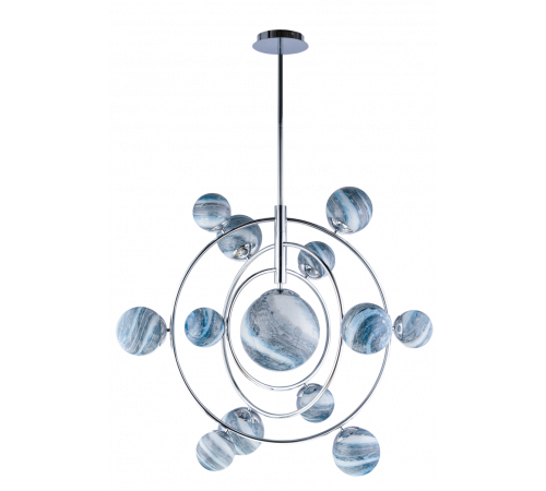 1585L-MD-12+1 CHROME (1) Люстра NW