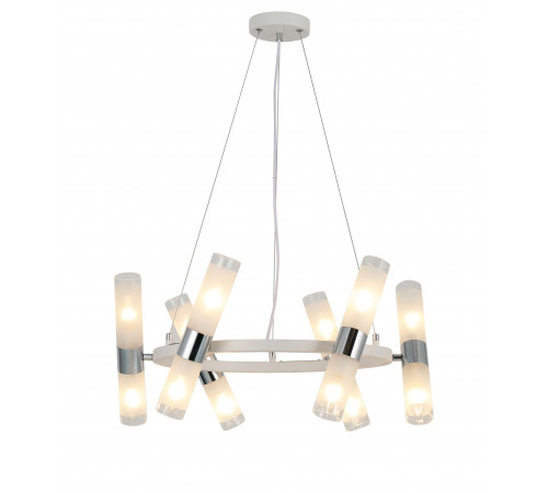 74784/12R WHITE+CHROME (1) Люстра (RL) #