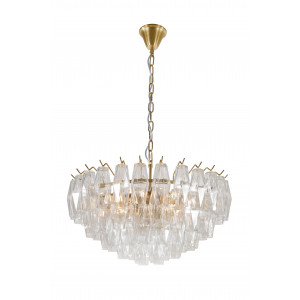 70832/D600A PT BRS (1) Люстра (в 2-х коробках) NW