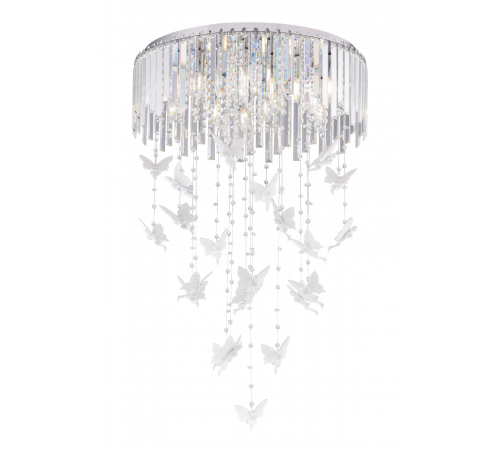 5648R/12A CHROME+CLEAR (1) Люстра NW