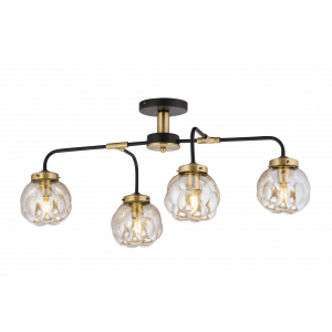 40345MD/4 MBK+AB (1) Люстра (NW)