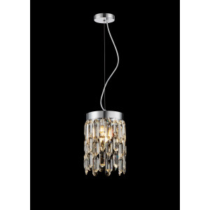 F6-ф200*H300(1200) CHROME (1) Подвесной светильник (NW)