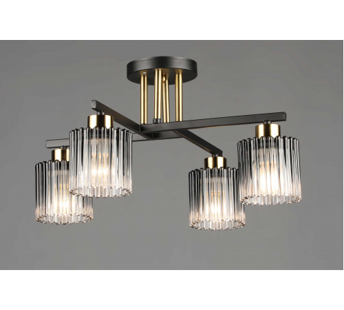 6787/4 BK+COP (1) Люстра RL #