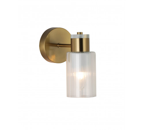 74589/1W ANTIQUE BRASS+WHITE (1/5) Настенный светильник (RL)