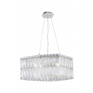 2651R/6A CHROME+SILVER+CLEAR (1) Люстра NW