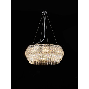 E83-ф600*H240 CHROME (1) Люстра NW