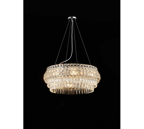 E83-ф600*H240 CHROME (1) Люстра NW