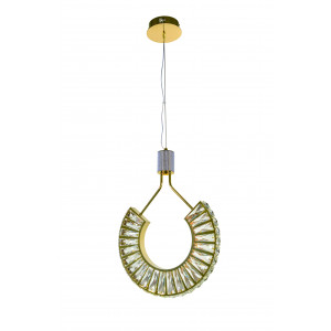 6019E/20W GOLD+CLEAR (1) Люстра NW