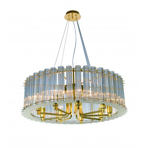5752E/9 GOLD H+CLEAR (1) Люстра NW