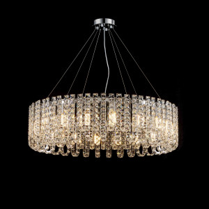 NW082-ф1000*H280(1280) CHROME (1) Люстра (в 2-х коробках) NW #